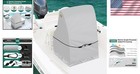Boat Center Console Cover Waterproof 24x36x42 Inch Gray Marine Grade Polyester