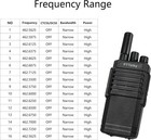 Long Range 100 Mile Walkie Talkie Two Way Radio Charge Headset Waterproof 4 Pack