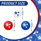 36 Pcs Patriotic Table Tennis Balls Ping Pong Ball 40mm Red White Blue Star Trai