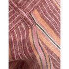 New J Jill Shorts Womens 10 Pink Stripe 100  Linen Bermuda Casual Pockets Summer