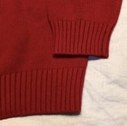 Polo Ralph Lauren Men   s Ribbed Crewneck Sweater Red  138 Xl New