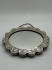 Wedding Mirror   900 Coin Silver Turkish  Wedding Mirror