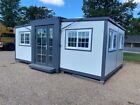 W bathroom Shower 13x20ft Mobile Expandable Prefab House Prefabricated Tiny Home