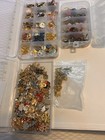 Beadalon On-a-wire Darice Mixed Jewelry Making Lot Beads Charms Wire Spools