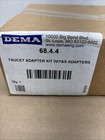 Dema 68 4 4 Faucet Adapter Kit With T s Adapters - Factory Sealed   Warranty 