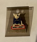 Vintage Bud Light Spuds Mackenzie Dog Collectors Pin Back Lapel Nos