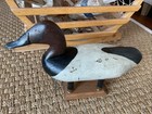 Canvasback Duck Decoy By Jim Currier Havre De Grace  Md  1886-1969  