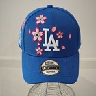 2025 Tokyo Series Tm Dodgers La Adjustable Mlb Cap Stitched Blue Hat Sakura
