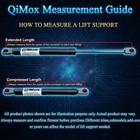 13 Inch 100 Lb Gas Strut Lift Supports For Camper Shell Rv Tool Box  13