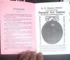 1973 Reprint C P Stirn s Concealed Vest Camera 1886 Photography Catalog