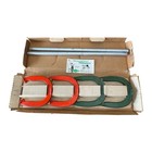 Vtg Diamond Double Ringer Pitching Horseshoe      set 4 Horseshoes 2 Stakes      w  Box