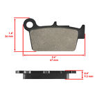Caltric Front And Rear Brake Pads For Kawasaki Kx450 Kx450f 2006-2019