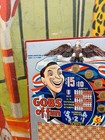 Vintage C  1940 Gobs Of Fun Punch Board Gambling Trade Simulator Navy Sailor War