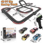 Slot Car Race Track Set Electric Powered Race Track Dual Racing Car Track Set