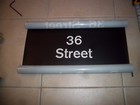 Nyc Subway Roll Sign Nycta 1974 36 Street Sunset Park Brooklyn Fourth Avenue Art