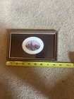 Praha Prague Miniature City Scape Etching 2001 Souvenir Framed