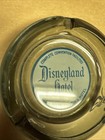 Vintage 1970s Disneyland Hotel Ashtray Smoked Glass Fine Condition