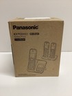Panasonic Cordless Phone Answering Machine Expandable Call Block 3 Handset Black