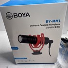 Boya By-mm1 Compact Shotgun Video   On-camera Mini Recording Microphone  Black