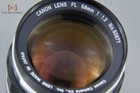 Canon Fl 58mm F 1 2 Fd Mount Lens
