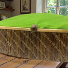 Vintage Avocado Green Salton Hotray Electric Bun Bread Warmer Wb5   no Cord  