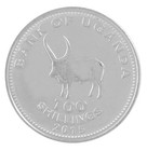 Uganda 100 Shillings  2015  Km  67a  Mint