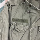 Vintage Wwii Us Army M-1943 M43 Military Field Jacket Og-107 Size 34s Named