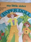 My Little Sister Paper Dolls Uncut Vintage 1980s 13    Book Fresh Clean Unused