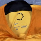 Nike Netherlands National Home Soccer Jersey  Dri-fit Orange Size Medium