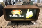 Vintage 80    Miller High Life    it   s Miller Time    Beer Sign    Works  