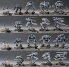 Painted Battletech Miniatures Clan Smoke Jaguar - Omega Galaxy