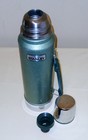 Vintage Stanley Aladdin Green Vacuum Bottle Thermos A-944dh Quart Usa Complete