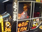 Vintage 1950 s Tin Litho Marx Old Jalopy Wind-up Toy Car With Driver Still Winds