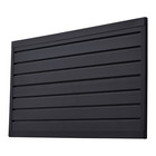 2 X 4 Ft Slat Wall Paneling Pvc Black Garage Slatwall With Modular Design