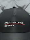 Porsche Motorsport Black Hat Cap New