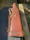 Vintage Leg O Mutton Unbranded Shotgun Gun Case  Leather  Felt Lining Htf 175 Of