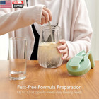 Breast Milk Pitcher  Resistant To Heat And Cold Abrupt Temp Swings  No Leak Glas