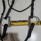 Leather English Bridle With Reins   Copper D Ring 5 Inch Bit