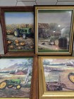 John Deere Framed Pictures Judy Richardson Tractors Farm Scenes 8x10  4 
