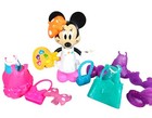 Minnie Mouse Dress Up Doll Disney Bow-tique Snap N Style Figure   Accessories
