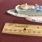 Rare  Princess Cruises Caribbean Princess 6 75  Cruise Ship Model Souvenir