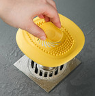 1 Pc Silicone Drain Hair Catcher Stopper Anti Clog Sink Filter Plug