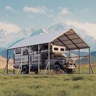 20x25x14ft Metal Rv Carport Heavy Duty Outdoor Shelter Garage For Rvs Car Pickup
