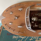 1950s Fleet Line Sea Wolf Battery Operated Toy Boat  With Box Usa  300 Works