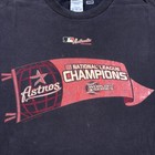 Vintage 2005 Houston Astros T-shirt Mens 2xl Black Mlb World Series Champions