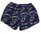 Vintage 90s Athletic Works Retro Swim Trunks Size Medium