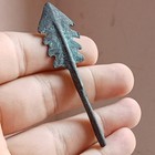 Rare Ancient Near Eastern Luristan Bronze Spear Arrowhead Good Patina