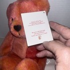 2002 Avon Talking 100th Anniversary Year Of The Teddy Bear Pink Tan Plush 