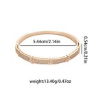 18k Gold Plated Pvd Bracelet     Waterproof  Elegant   Durable Women   s Jewelry