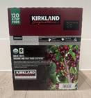 Kirkland Signature Pacific Bold Organic Dark Roast Coffee - 120 Count K-cup Pods